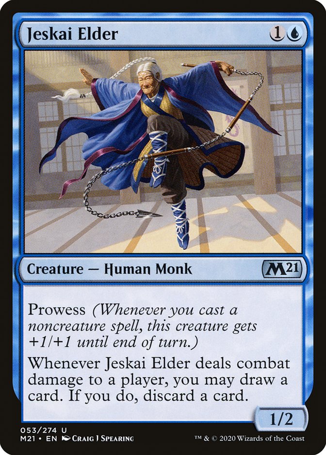 Jeskai Elder [Core Set 2021] | Play N Trade Winnipeg