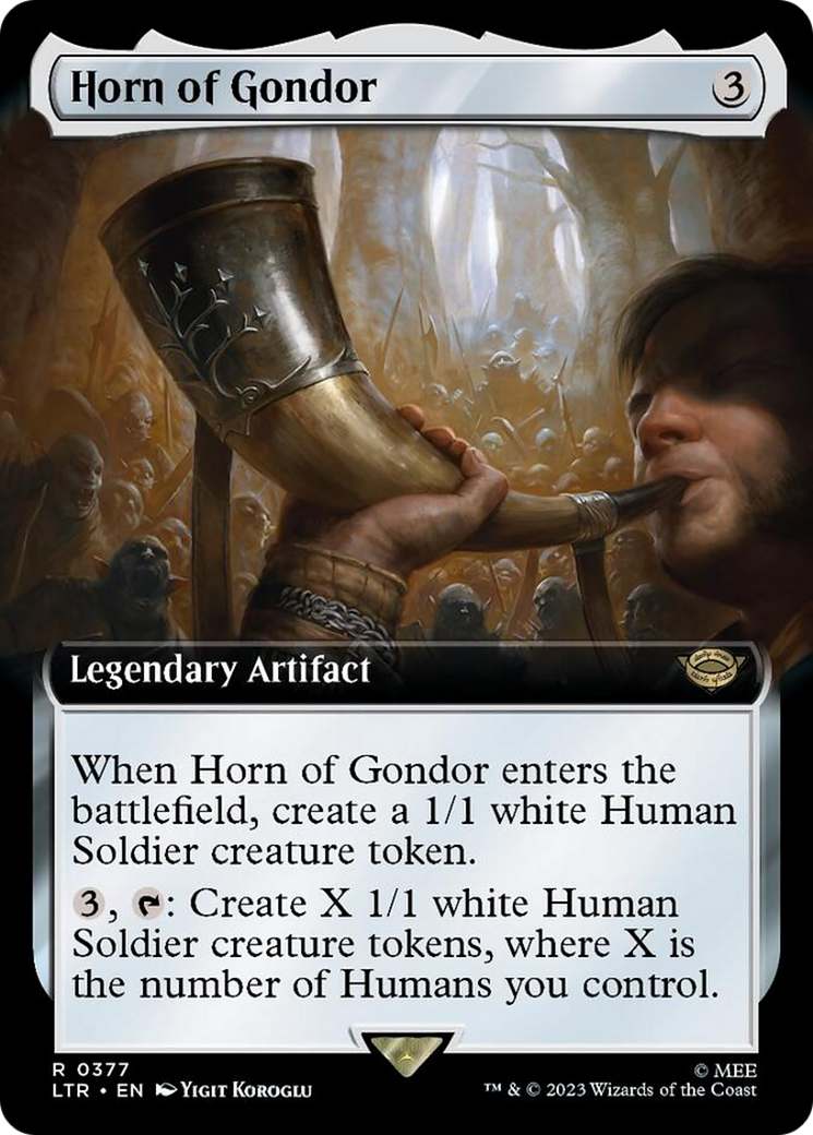 Horn of Gondor (Extended Art) [The Lord of the Rings: Tales of Middle-Earth] | Play N Trade Winnipeg