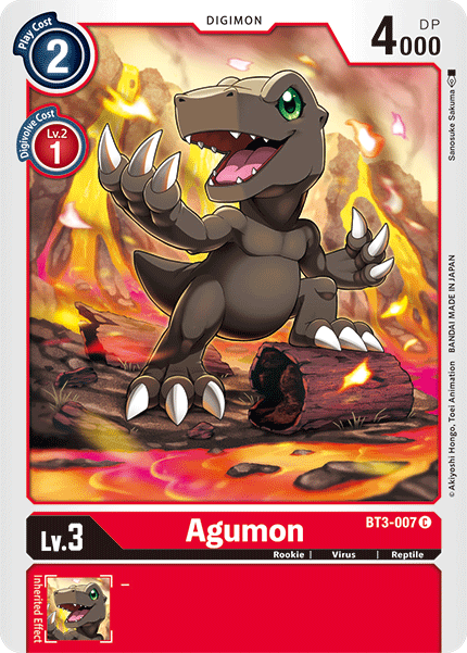 Agumon [BT3-007] [Release Special Booster Ver.1.5] | Play N Trade Winnipeg