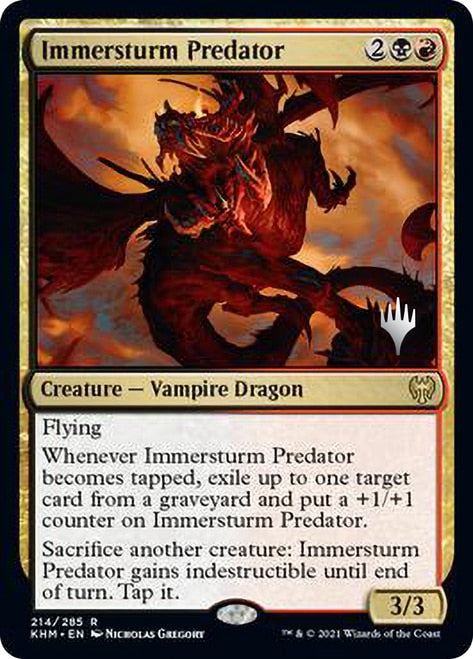 Immersturm Predator [Kaldheim Promos] | Play N Trade Winnipeg