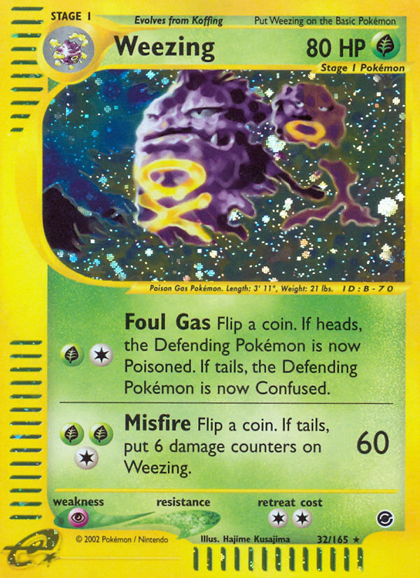 Weezing (32/165) [Expedition: Base Set] | Play N Trade Winnipeg