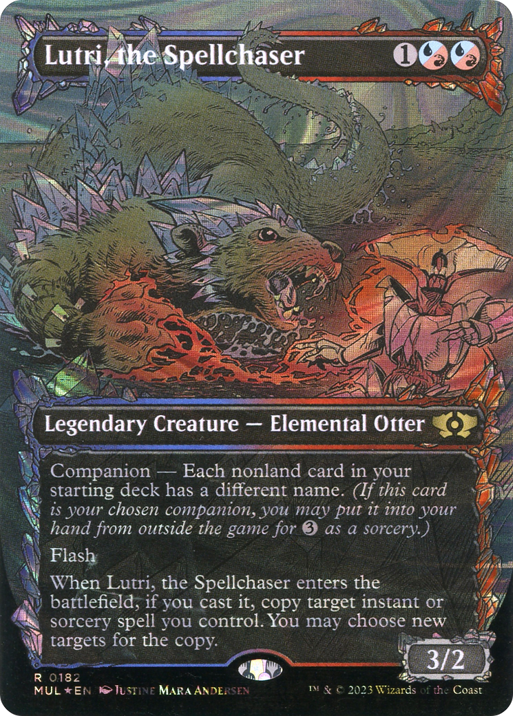 Lutri, the Spellchaser (Halo Foil) [Multiverse Legends] | Play N Trade Winnipeg