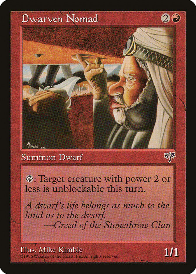 Dwarven Nomad [Mirage] | Play N Trade Winnipeg