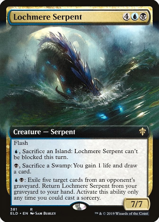 Lochmere Serpent (Extended) [Throne of Eldraine] | Play N Trade Winnipeg