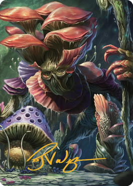 Myconid Spore Tender Art Card (Gold-Stamped Signature) [Commander Legends: Battle for Baldur's Gate Art Series] | Play N Trade Winnipeg