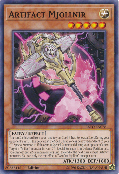 Artifact Mjollnir [EXFO-EN028] Common | Play N Trade Winnipeg