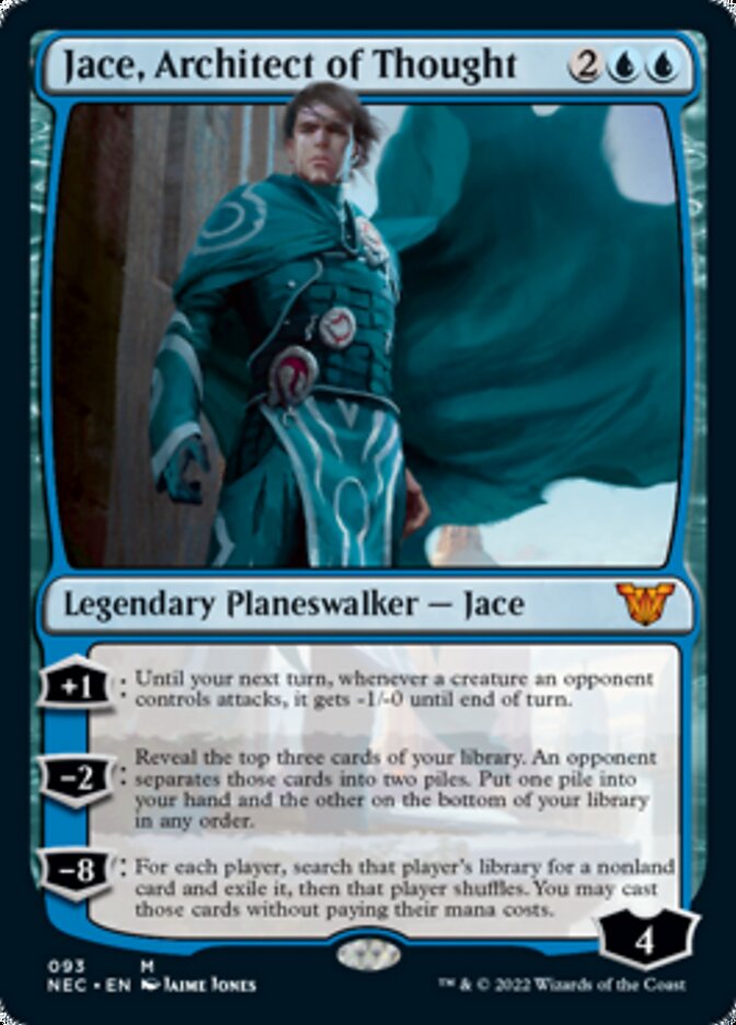 Jace, Architect of Thought [Kamigawa: Neon Dynasty Commander] | Play N Trade Winnipeg