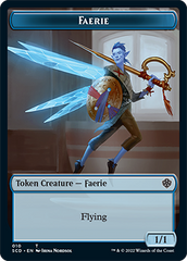 Pegasus // Faerie Double-Sided Token [Starter Commander Decks] | Play N Trade Winnipeg