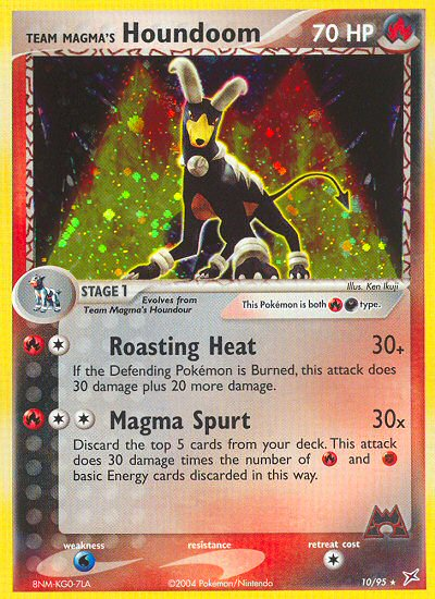 Team Magma's Houndoom (10/95) [EX: Team Magma vs Team Aqua] | Play N Trade Winnipeg