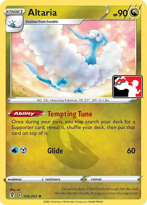 Altaria (106/203) [Prize Pack Series One] | Play N Trade Winnipeg