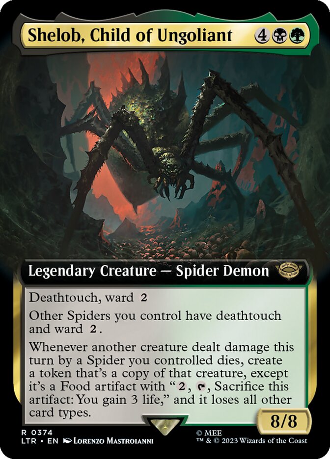 Shelob, Child of Ungoliant (Extended Art) [The Lord of the Rings: Tales of Middle-Earth] | Play N Trade Winnipeg