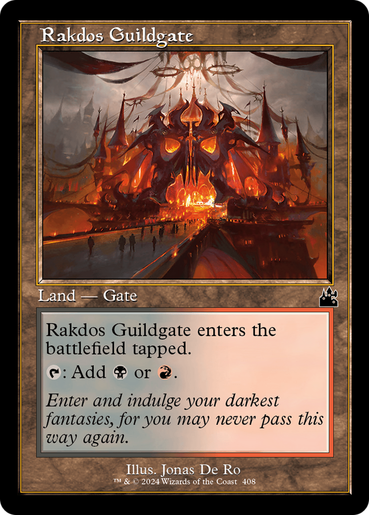 Rakdos Guildgate (Retro Frame) [Ravnica Remastered] | Play N Trade Winnipeg