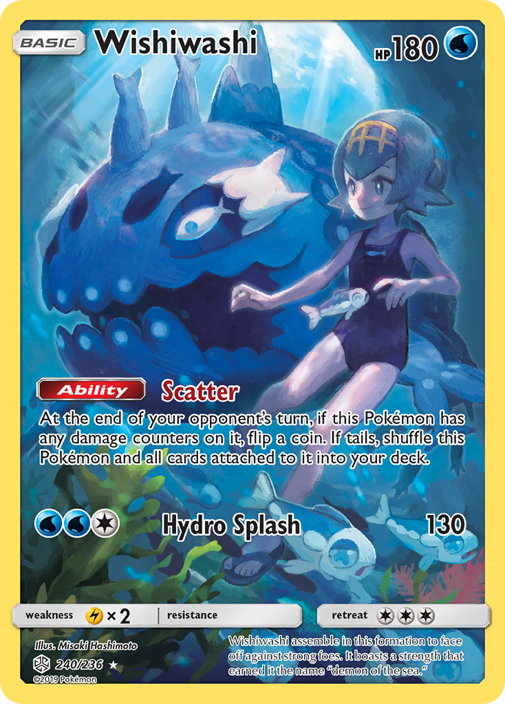 Wishiwashi (240/236) [Sun & Moon: Cosmic Eclipse] | Play N Trade Winnipeg