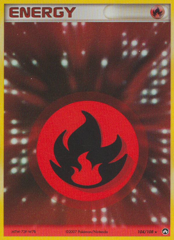 Fire Energy (104/108) [EX: Power Keepers] | Play N Trade Winnipeg