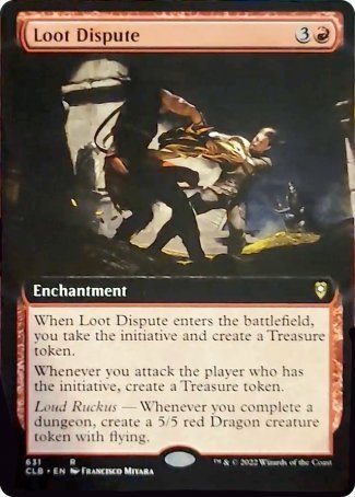 Loot Dispute (Extended Art) [Commander Legends: Battle for Baldur's Gate] | Play N Trade Winnipeg