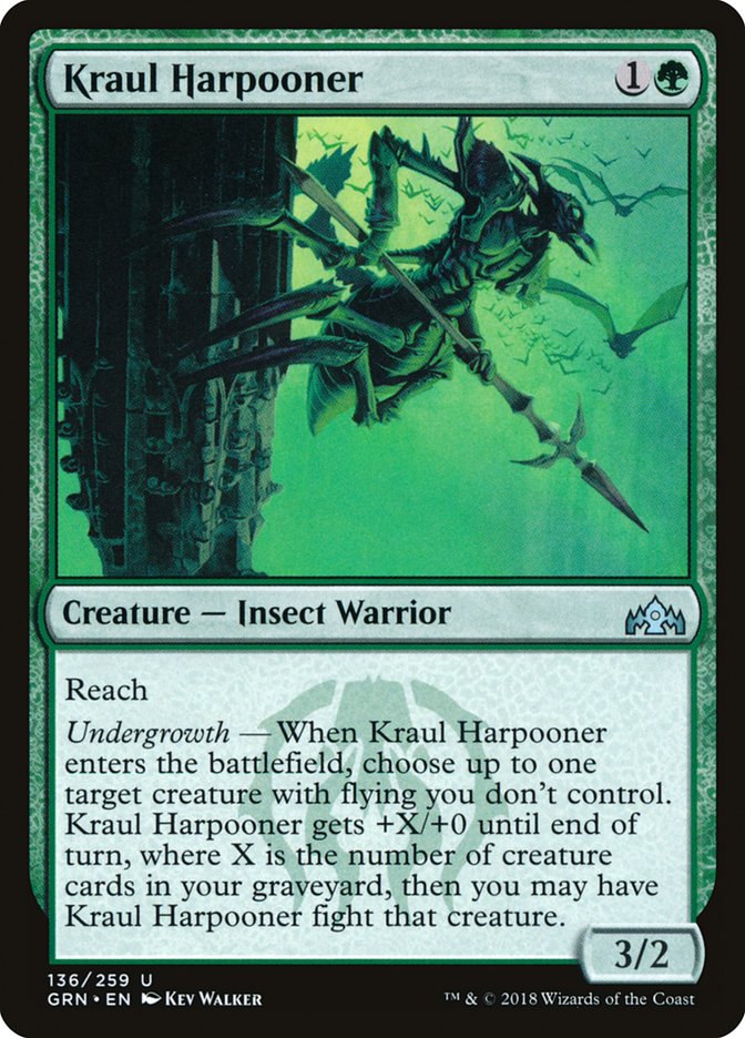 Kraul Harpooner [Guilds of Ravnica] | Play N Trade Winnipeg