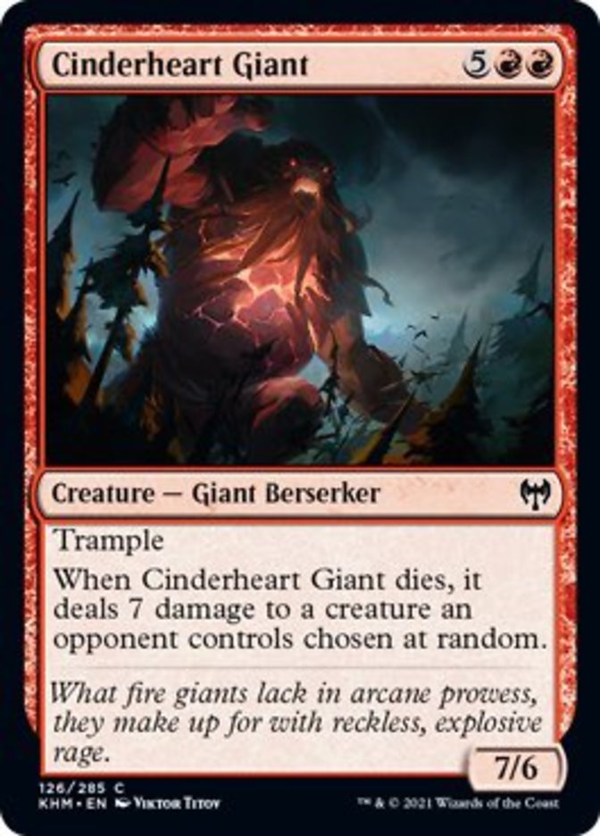 Cinderheart Giant [Kaldheim] | Play N Trade Winnipeg