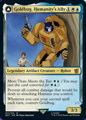 Goldbug, Humanity's Ally // Goldbug, Scrappy Scout [Universes Beyond: Transformers] | Play N Trade Winnipeg