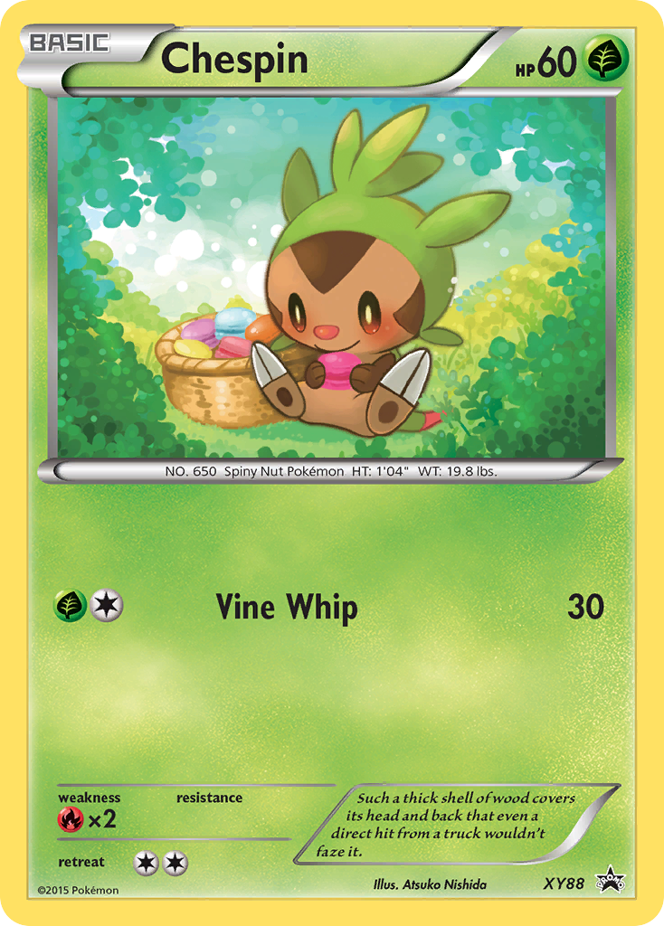 Chespin (XY88) (Collector Chest) [XY: Black Star Promos] | Play N Trade Winnipeg