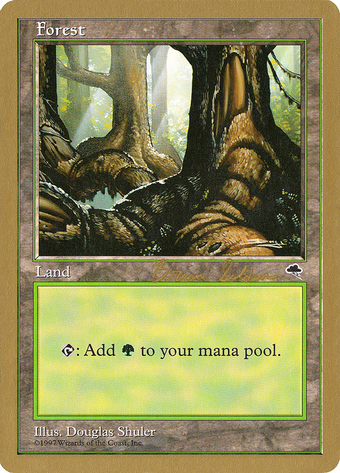 Forest (bs348) (Brian Selden) [World Championship Decks 1998] | Play N Trade Winnipeg