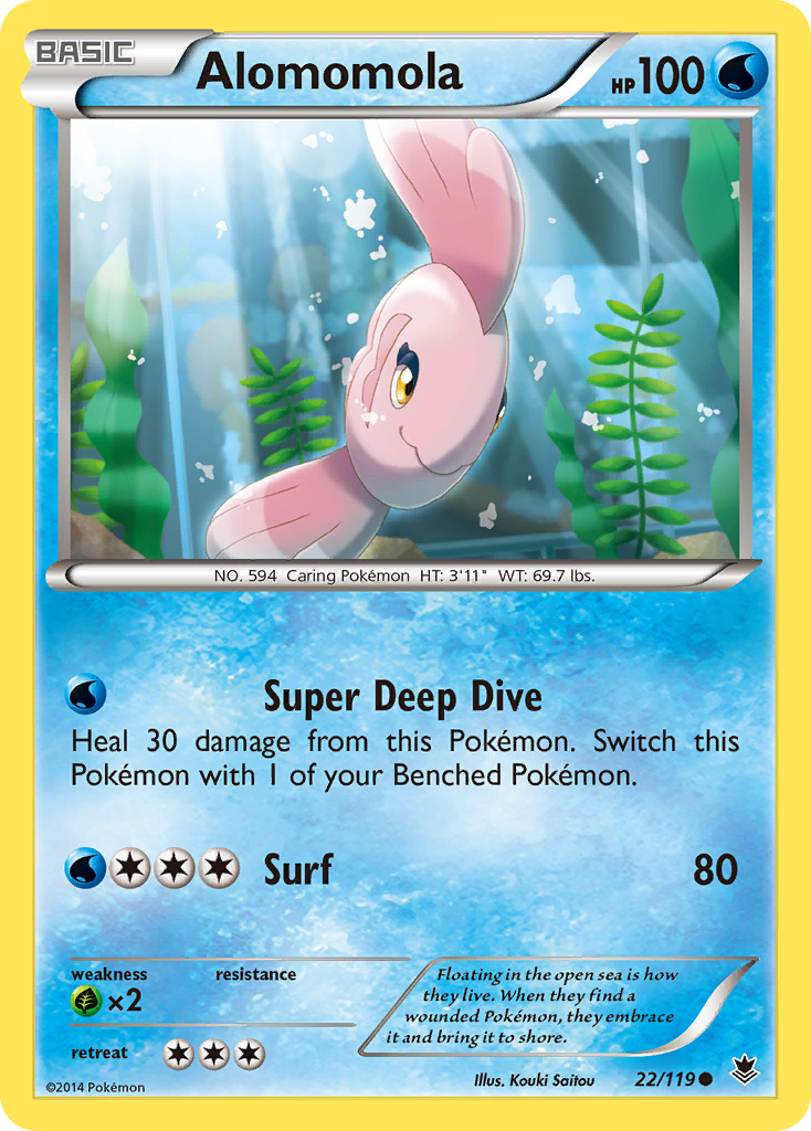 Alomomola (22/119) [XY: Phantom Forces] | Play N Trade Winnipeg