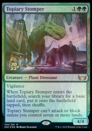 Topiary Stomper [Streets of New Capenna Prerelease Promos] | Play N Trade Winnipeg