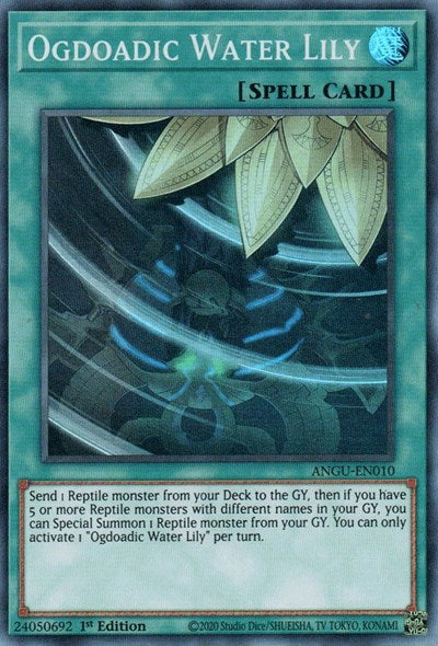 Ogdoadic Water Lily (Super Rare) [ANGU-EN010] Super Rare | Play N Trade Winnipeg