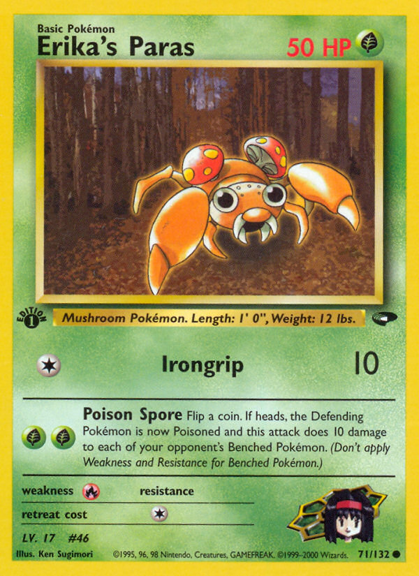 Erika's Paras (71/132) [Gym Challenge 1st Edition] | Play N Trade Winnipeg