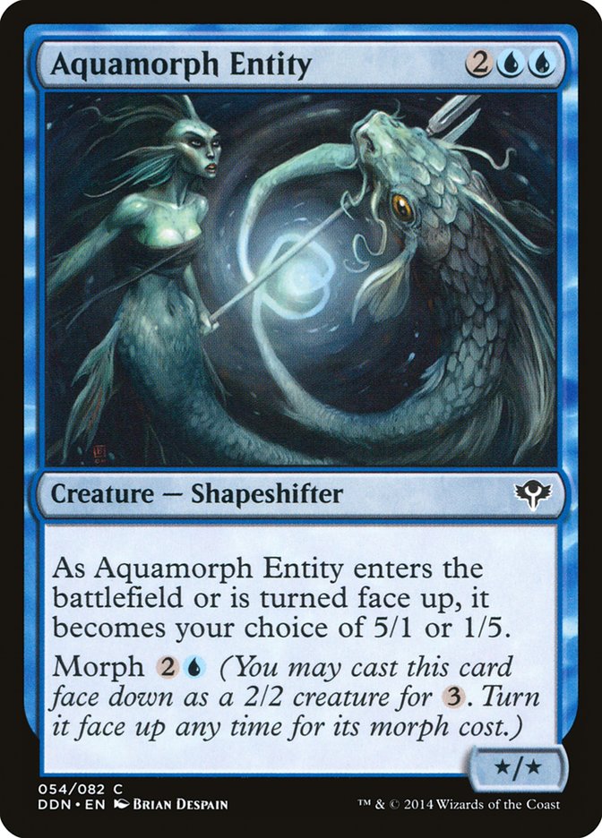 Aquamorph Entity [Duel Decks: Speed vs. Cunning] | Play N Trade Winnipeg
