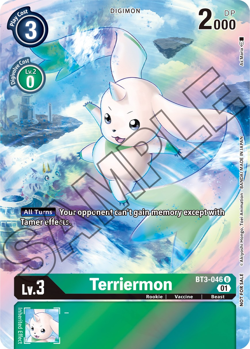 Terriermon [BT3-046] (Tamer's Card Set 1) [Release Special Booster Promos] | Play N Trade Winnipeg