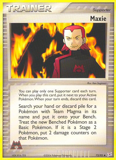 Maxie (73/95) [EX: Team Magma vs Team Aqua] | Play N Trade Winnipeg