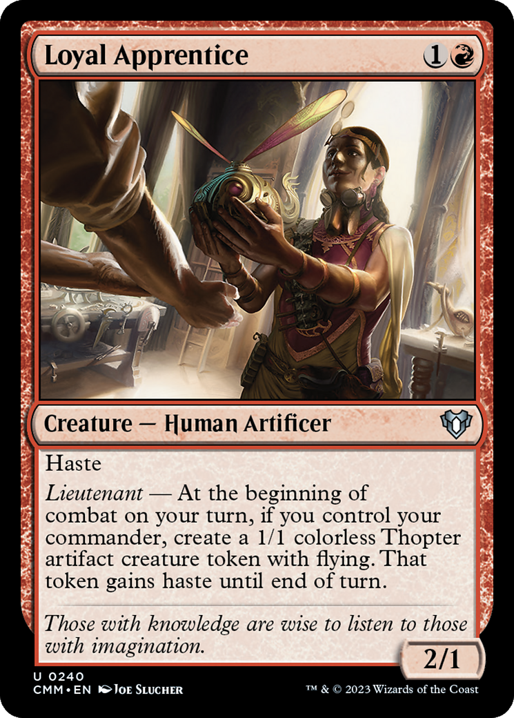 Loyal Apprentice [Commander Masters] | Play N Trade Winnipeg