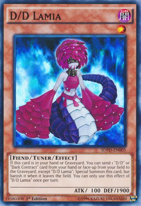 D/D Lamia [SDPD-EN005] Super Rare | Play N Trade Winnipeg