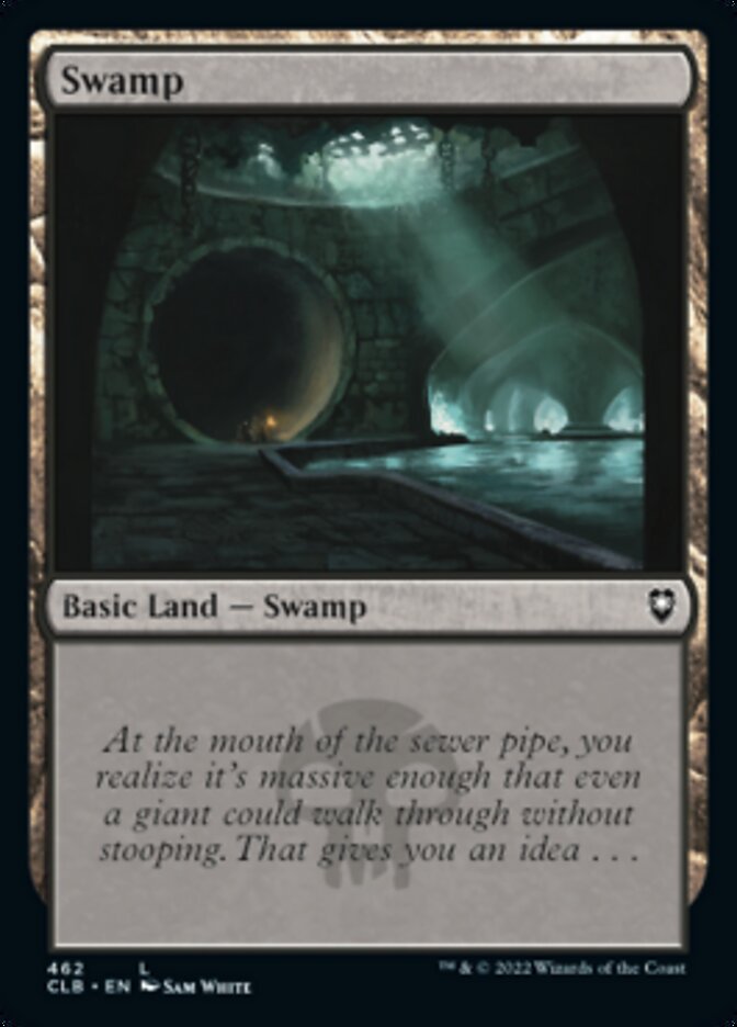 Swamp (462) [Commander Legends: Battle for Baldur's Gate] | Play N Trade Winnipeg