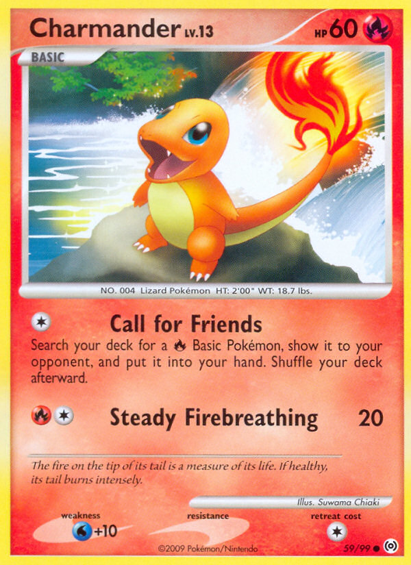 Charmander (59/99) [Platinum: Arceus] | Play N Trade Winnipeg