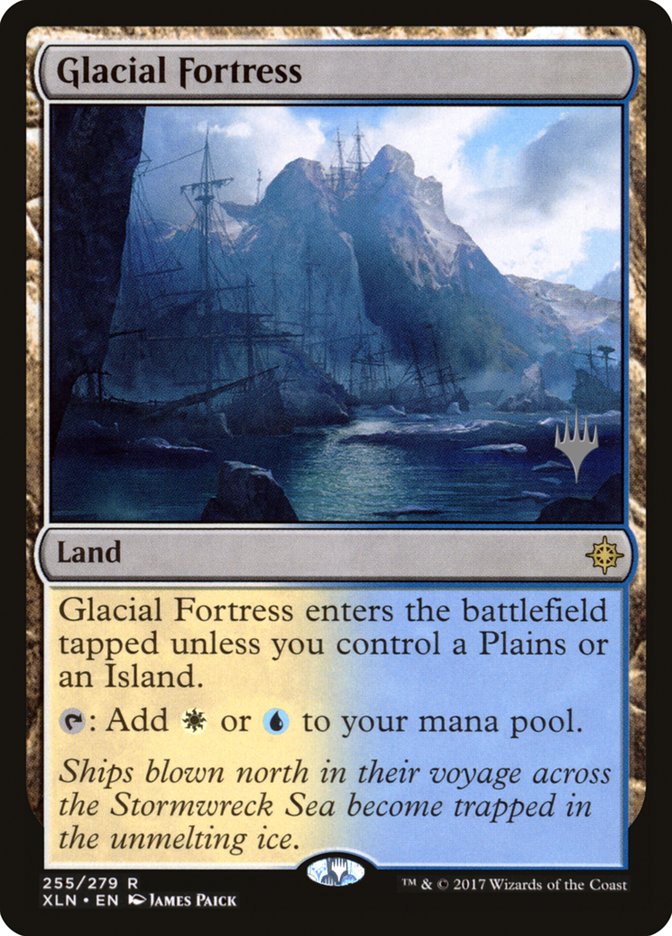 Glacial Fortress (Promo Pack) [Ixalan Promos] | Play N Trade Winnipeg