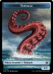 Tentacle // Human (26) Double-Sided Token [March of the Machine Commander Tokens] | Play N Trade Winnipeg