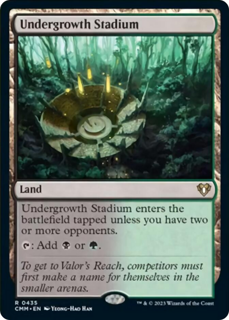 Undergrowth Stadium [Commander Masters] | Play N Trade Winnipeg