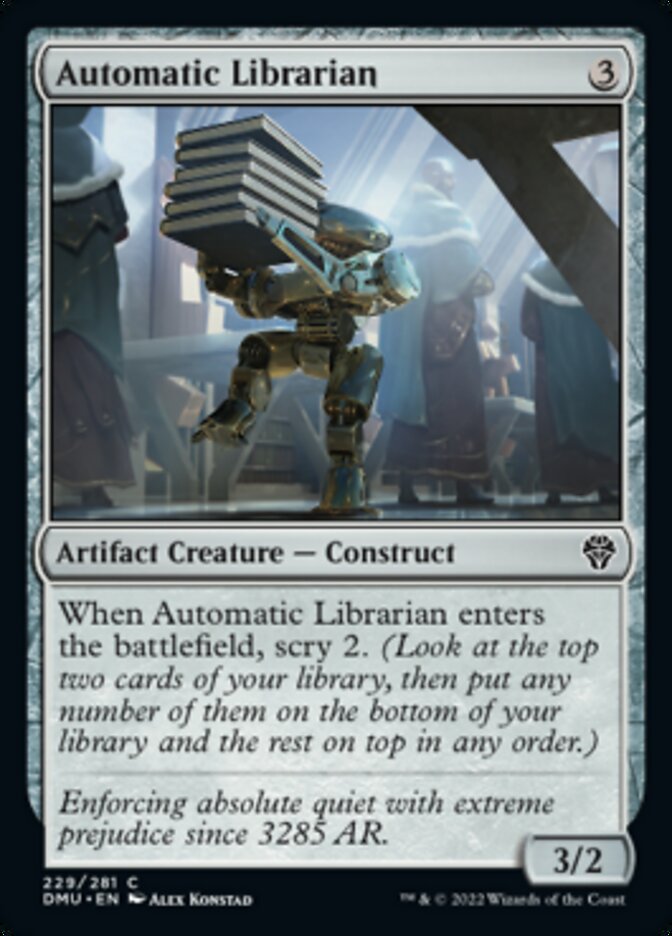 Automatic Librarian [Dominaria United] | Play N Trade Winnipeg