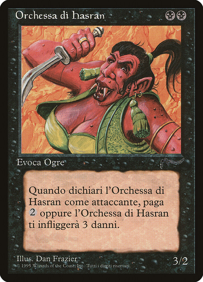 Hasran Ogress (Italian) - "Orchessa di hasran" [Rinascimento] | Play N Trade Winnipeg