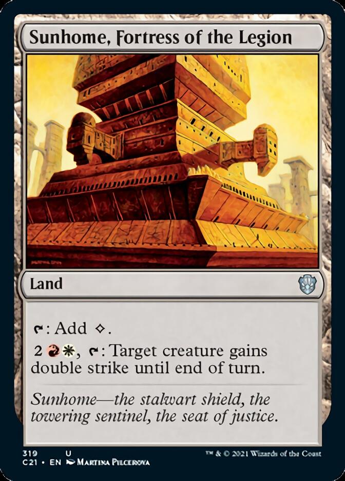 Sunhome, Fortress of the Legion [Commander 2021] | Play N Trade Winnipeg