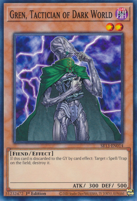 Gren, Tactician of Dark World [SR13-EN014] Common | Play N Trade Winnipeg