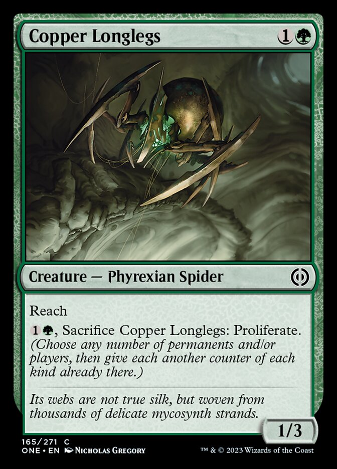 Copper Longlegs [Phyrexia: All Will Be One] | Play N Trade Winnipeg