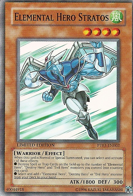 Elemental Hero Stratos [PT03-EN002] Common | Play N Trade Winnipeg