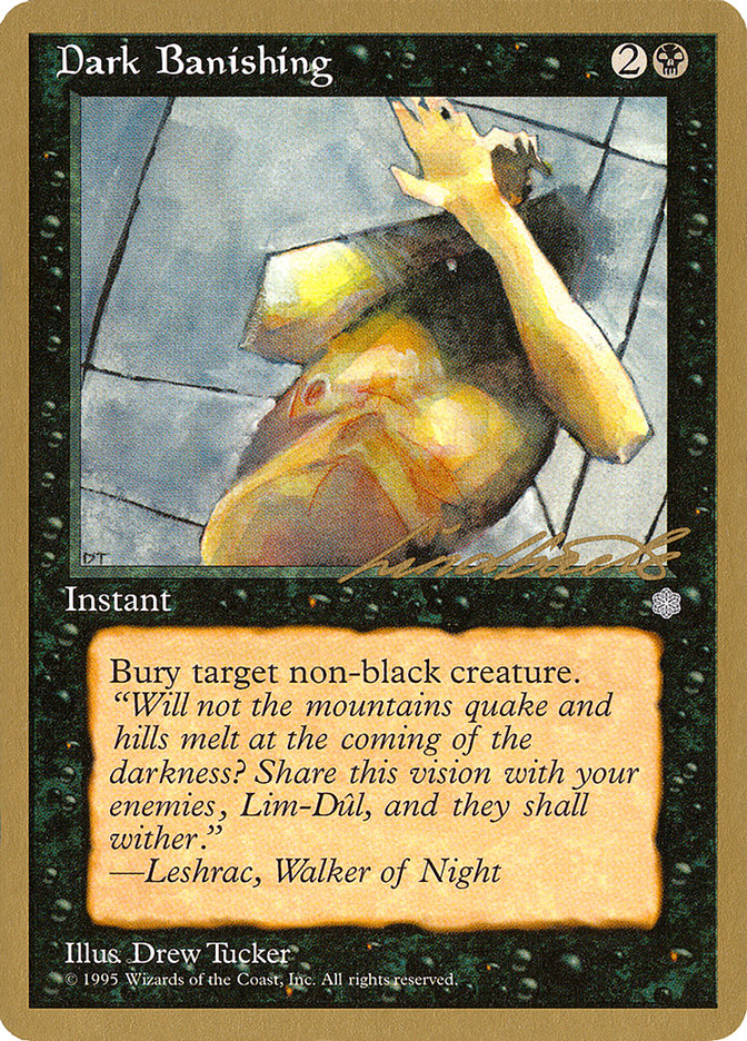 Dark Banishing (Leon Lindback) [Pro Tour Collector Set] | Play N Trade Winnipeg