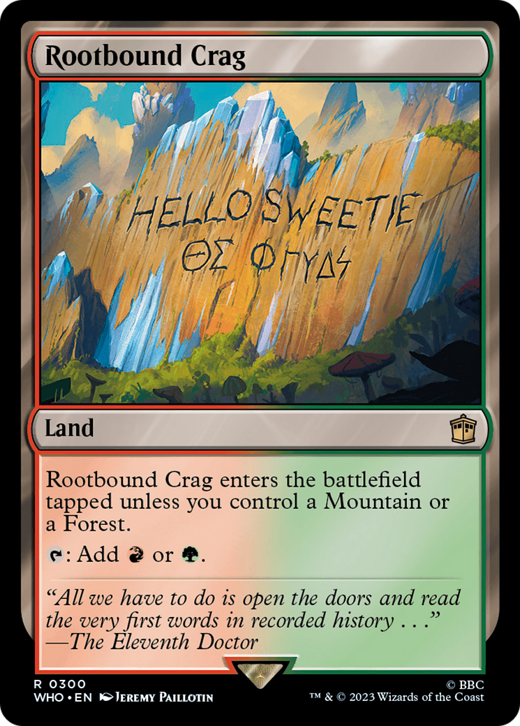 Rootbound Crag [Doctor Who] | Play N Trade Winnipeg