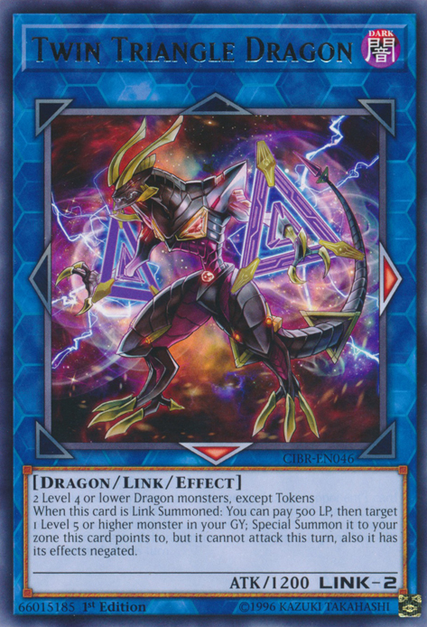 Twin Triangle Dragon [CIBR-EN046] Rare | Play N Trade Winnipeg