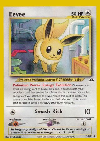 Eevee (38/75) [Neo Discovery Unlimited] | Play N Trade Winnipeg