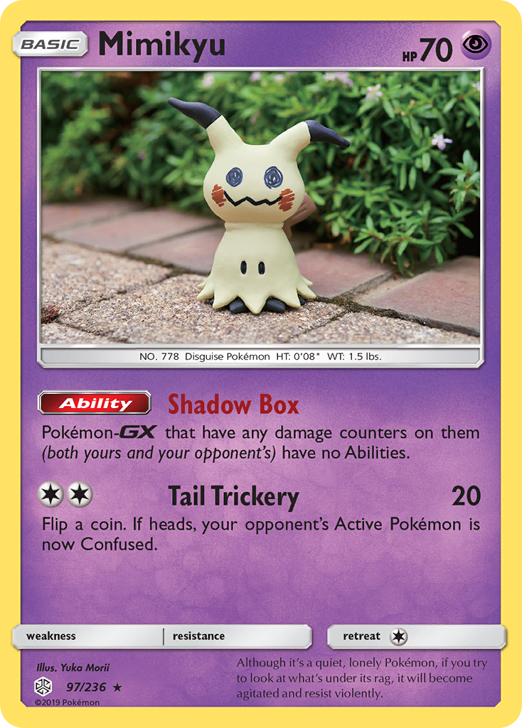 Mimikyu (97/236) [Sun & Moon: Cosmic Eclipse] | Play N Trade Winnipeg