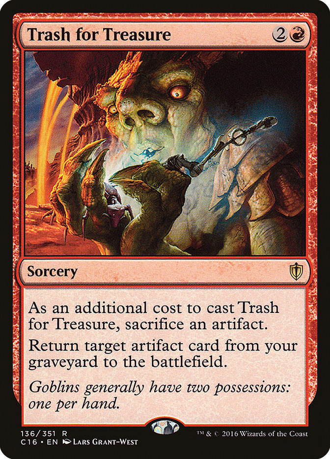 Trash for Treasure [Commander 2016] | Play N Trade Winnipeg